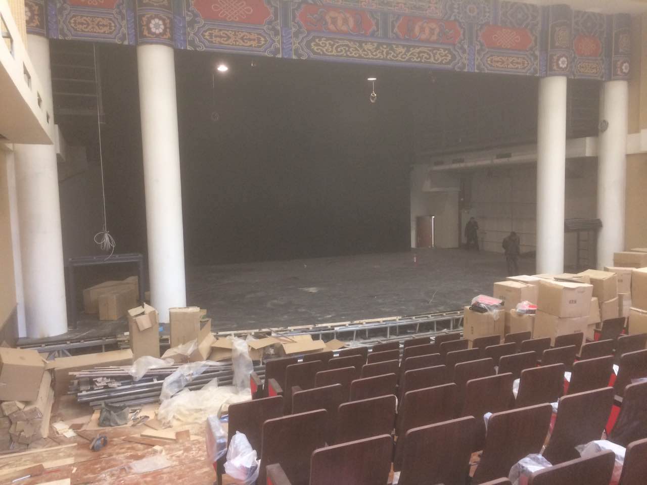 舞台木地板--重庆京剧院成功案例